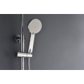 Rain Shower Head Thermostatic Shower Valve Mixer With Body Jets Spray Concealed Shower Mixer